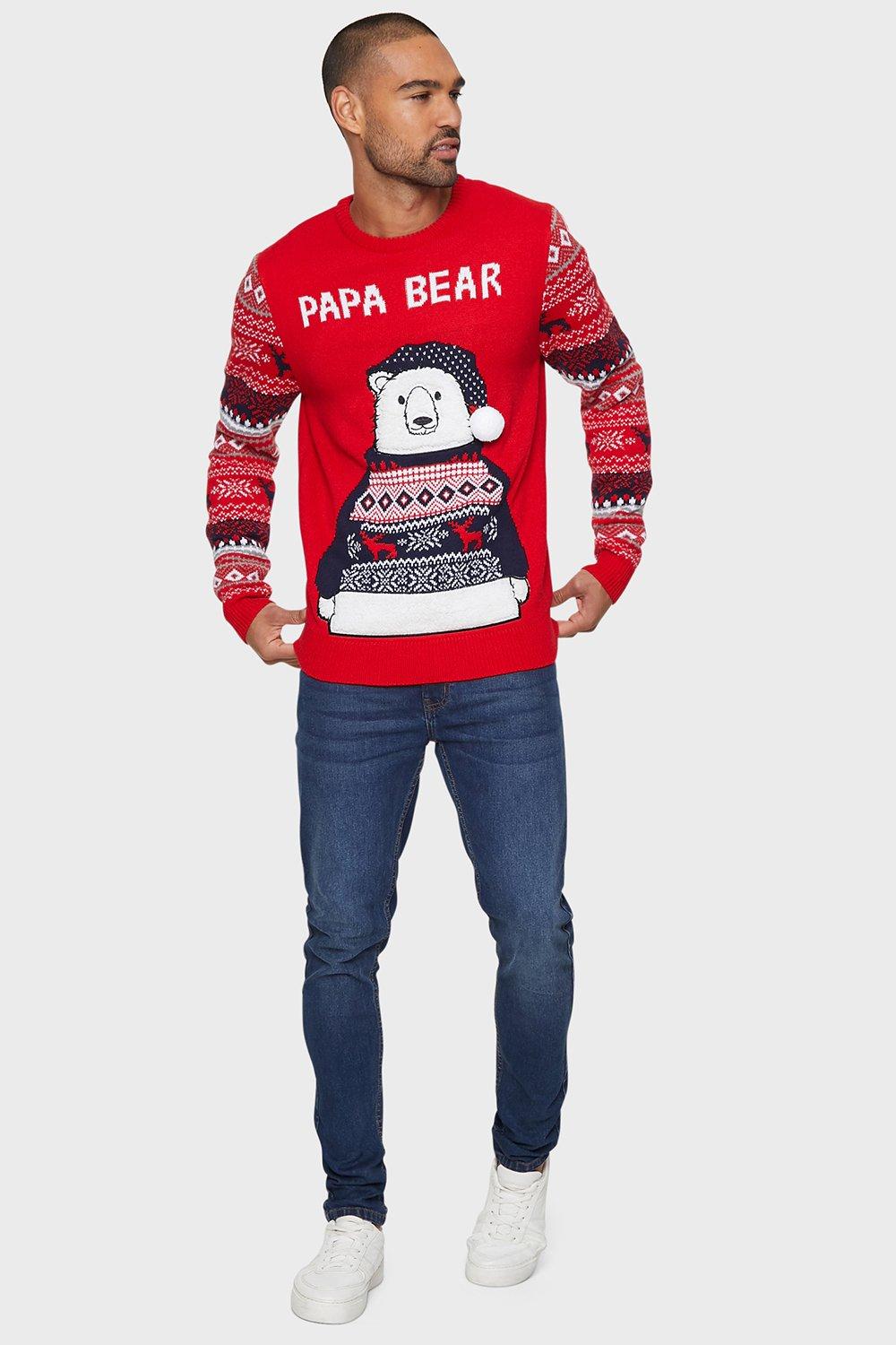 Papa on sale bear jumper