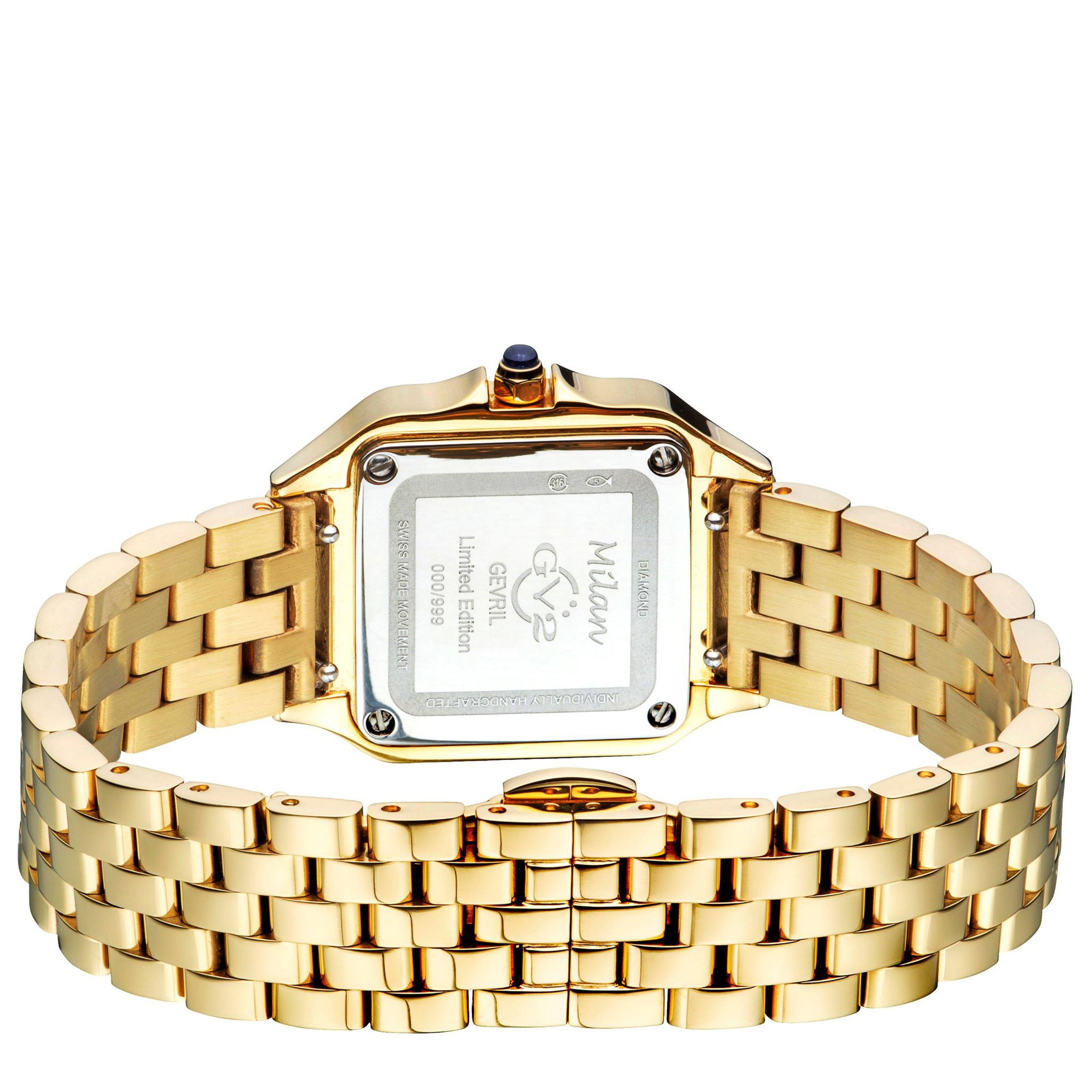 Milan diamond clearance quartz watch