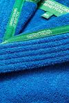 United Colors of Benetton United Colors 100% Cotton Bathrobe with Hoodie L/XL Blue thumbnail 6