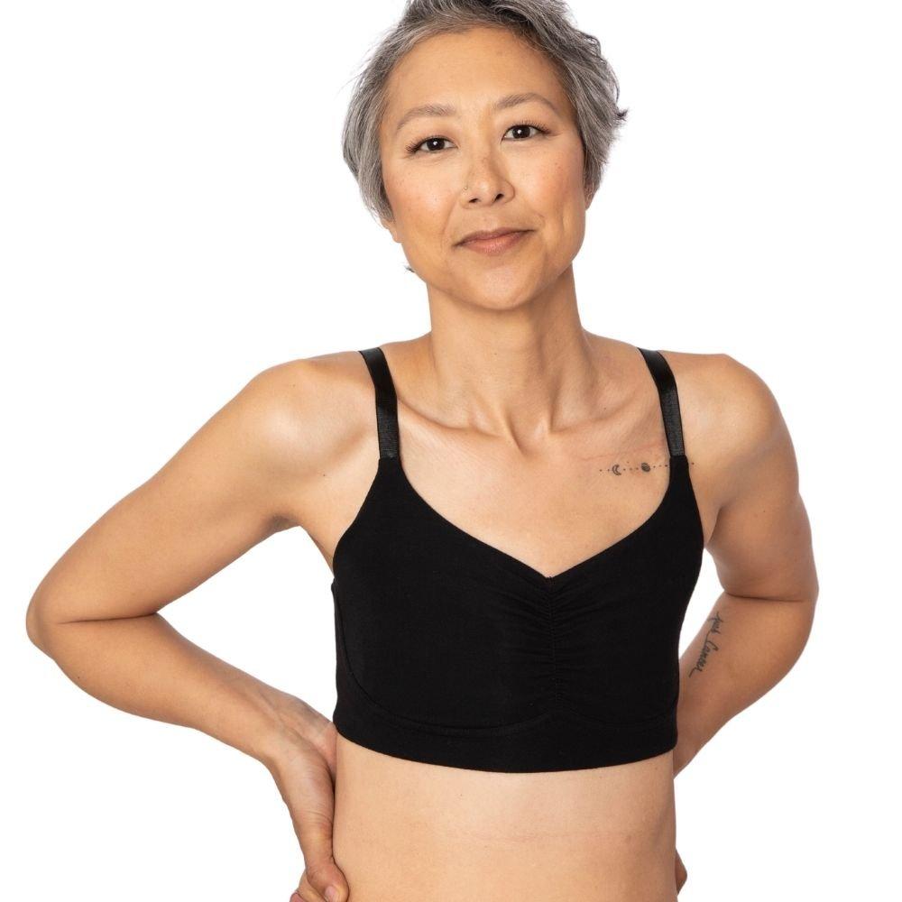 Anaono Monica Full Coverage Post-surgery Pocketed Wireless Bra In Sand