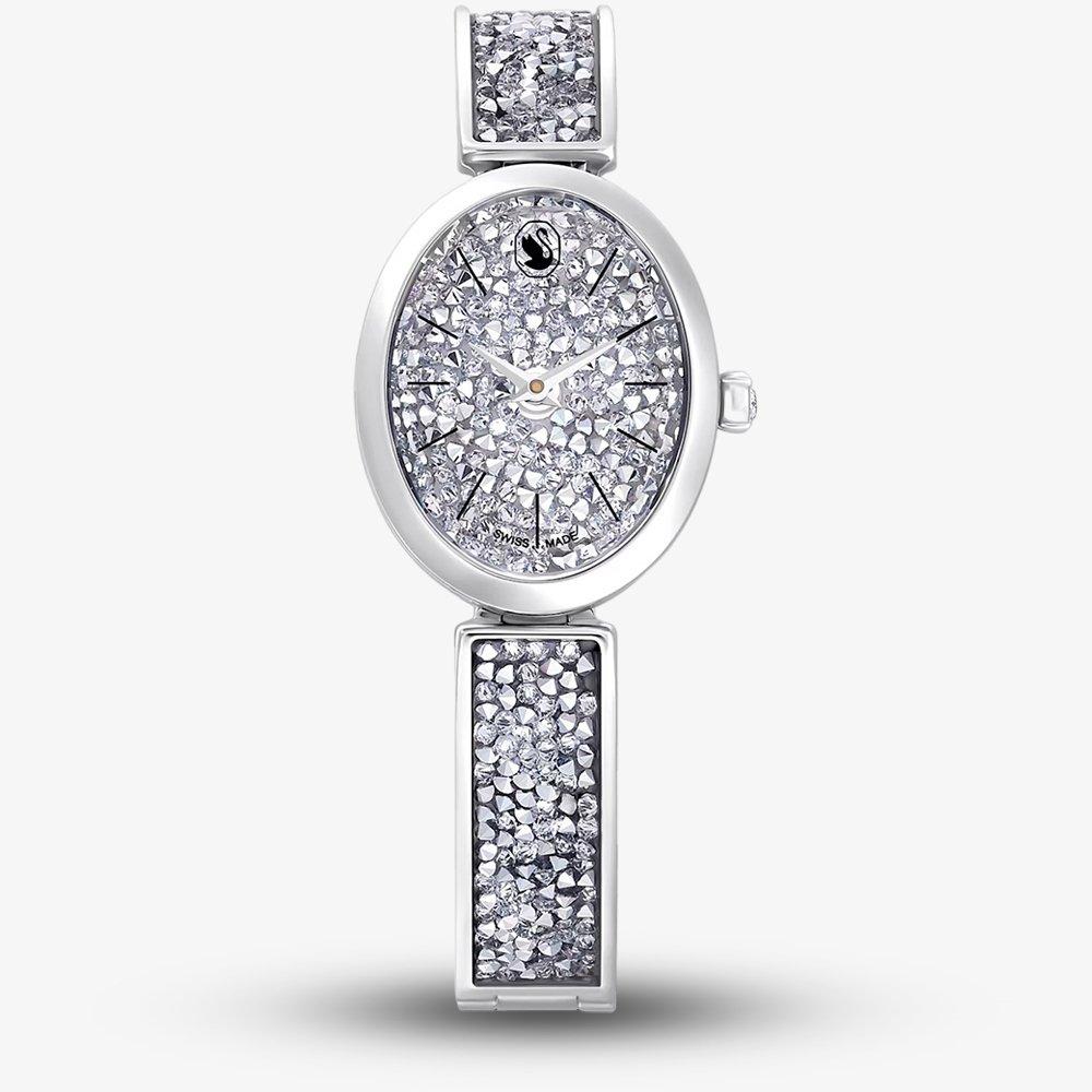 Watches | Ladies Crystal Rock Oval Watch 5656881 | Swarovski