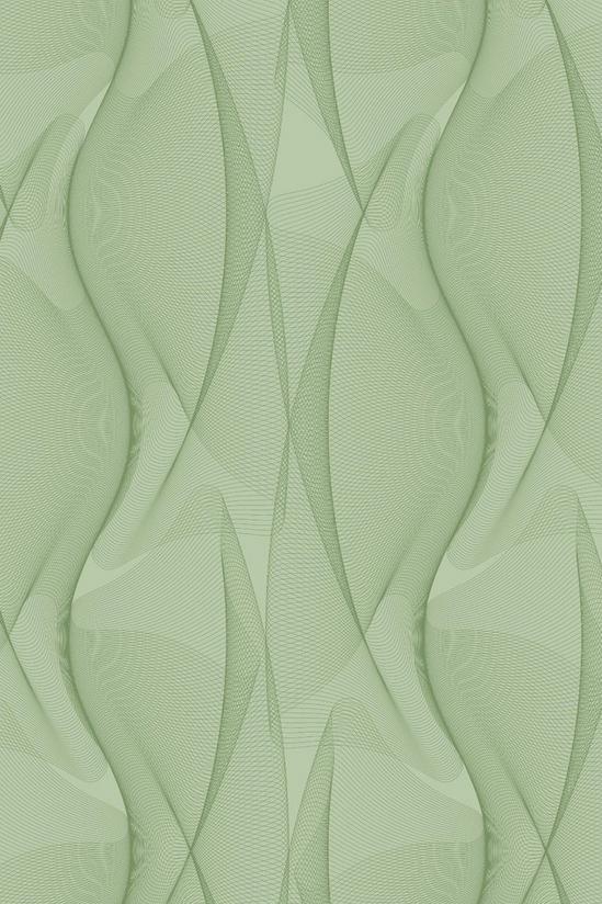 Bobbi Beck Eco-Friendly Spirograph Abstract Scale Wallpaper 1