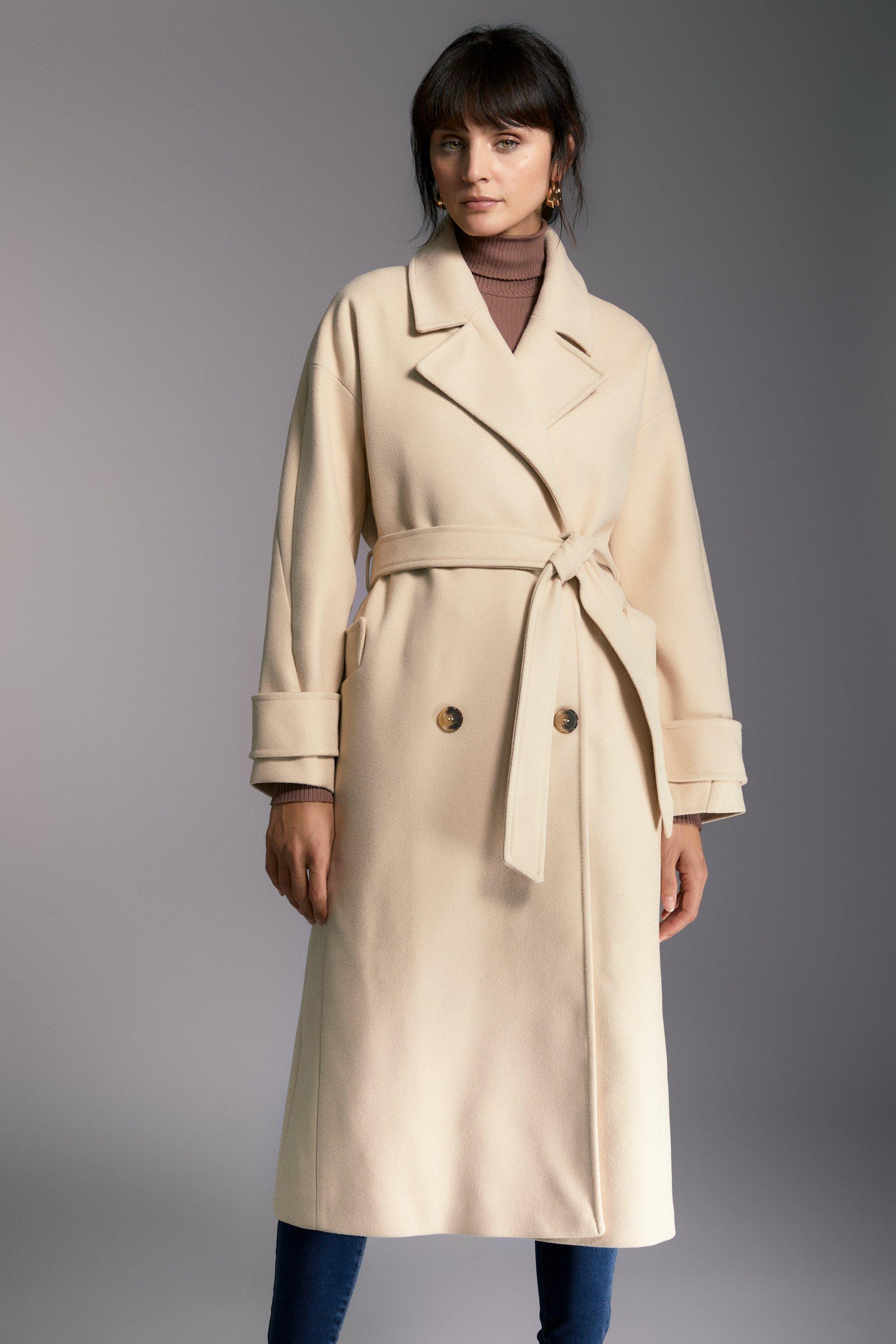 Jackets & Coats | Double Breasted Cocoon Coat | Principles