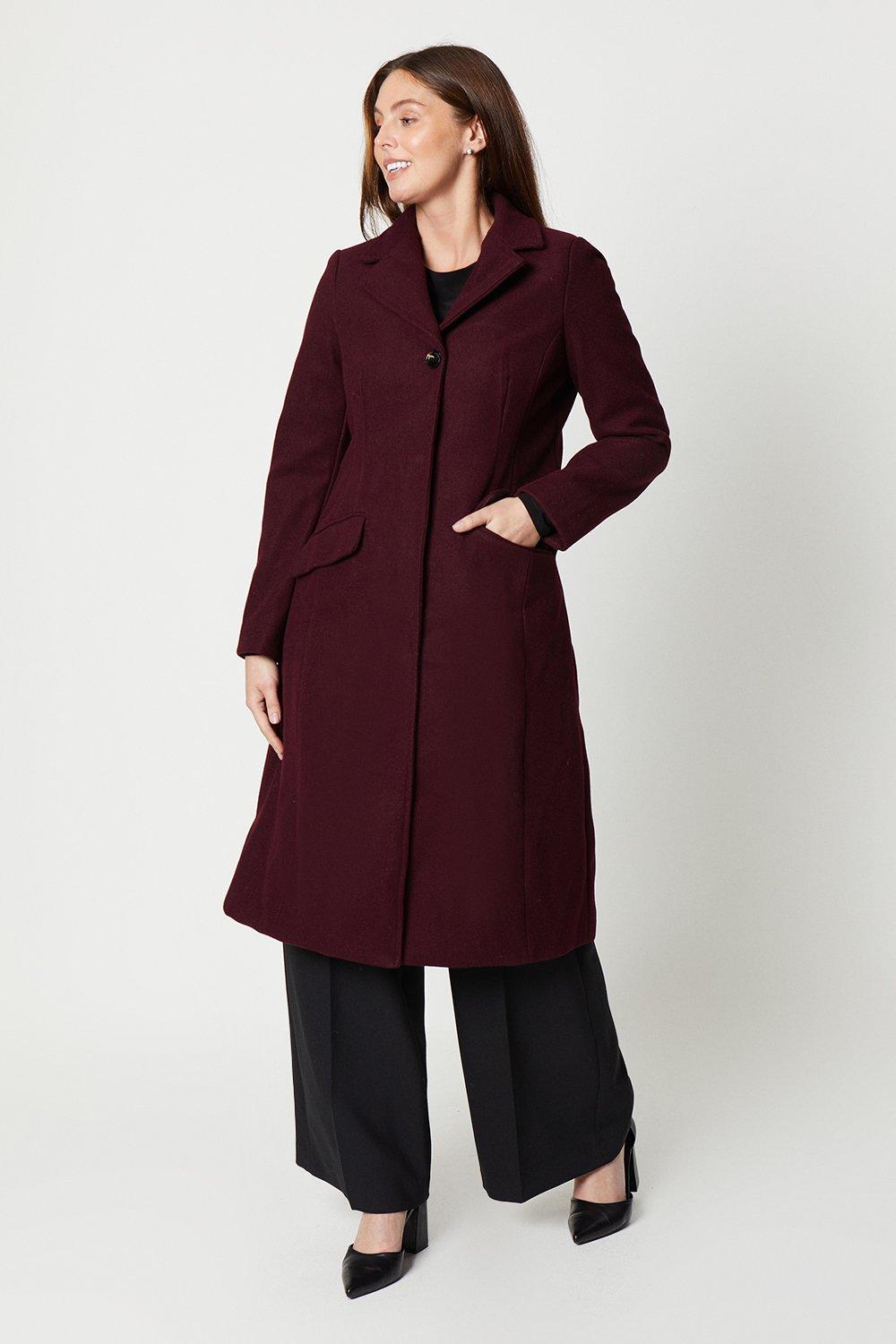 Dorothy perkins cheap berry coat