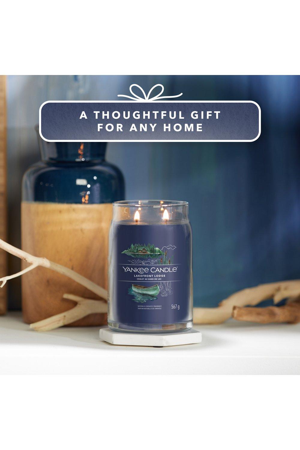 Home Fragrance, Signature Large Jar Lakefront Lodge